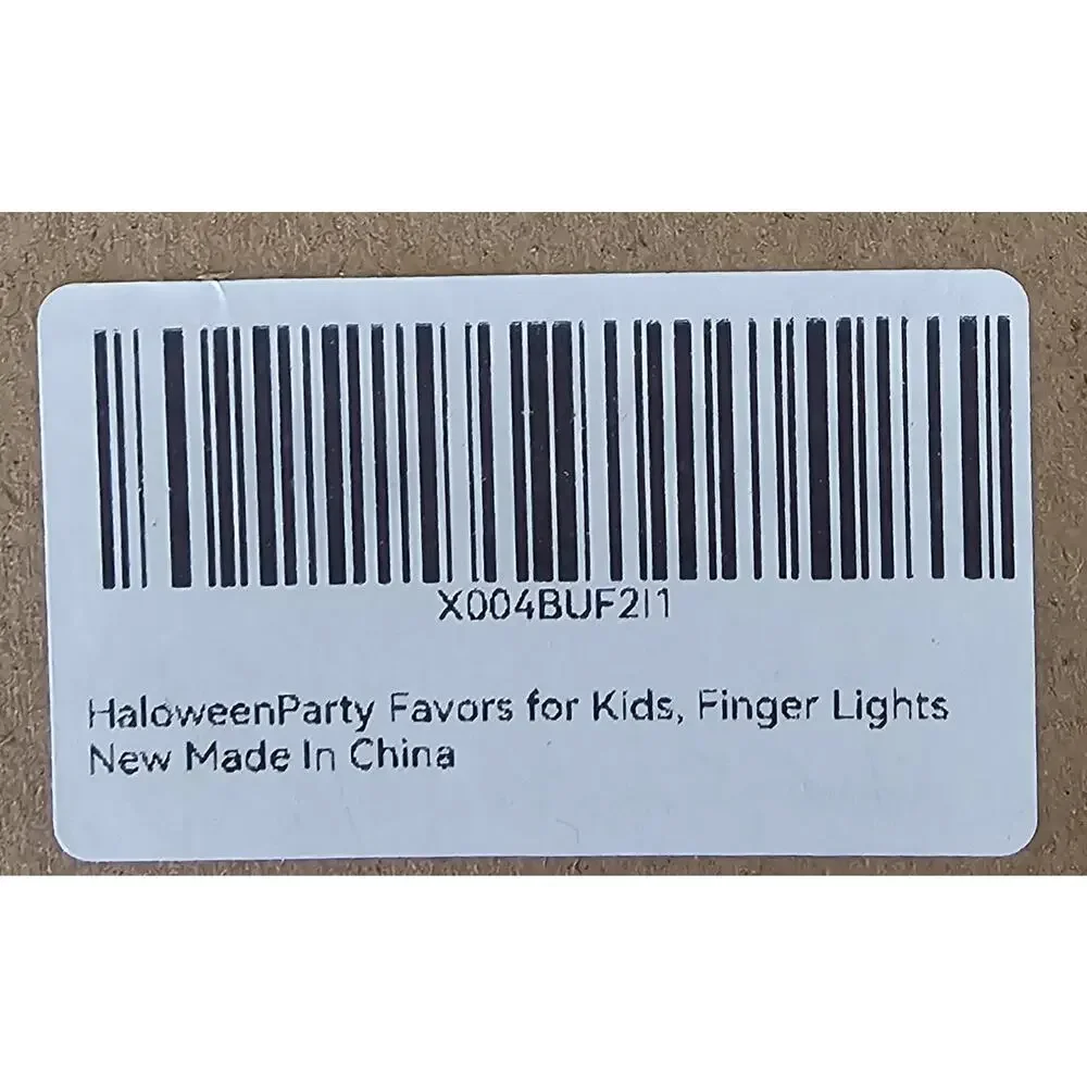 Halloween Party Favors Finger Lights for Kids 24 Pack LED Ring Toys Treat Bag...
